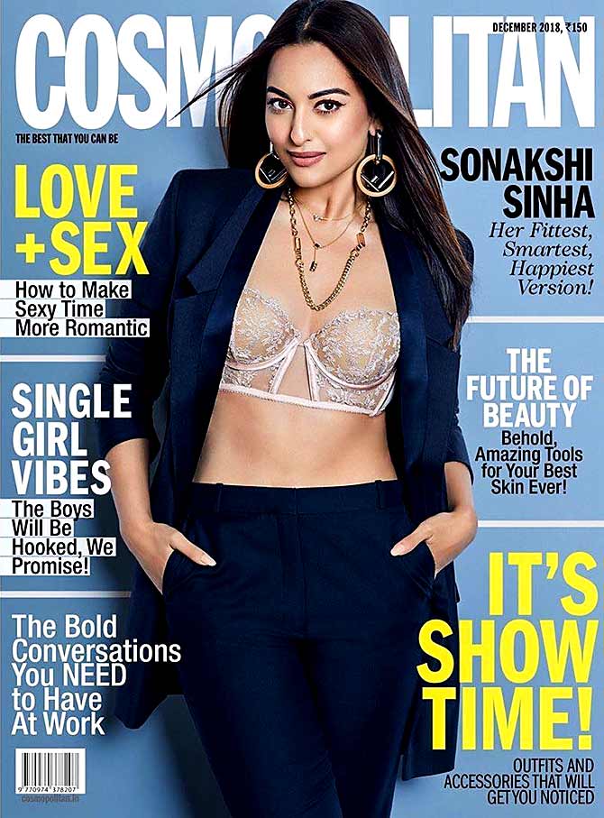 670px x 907px - Abs-olutely hot! Sonakshi puts on a racy display - Rediff.com