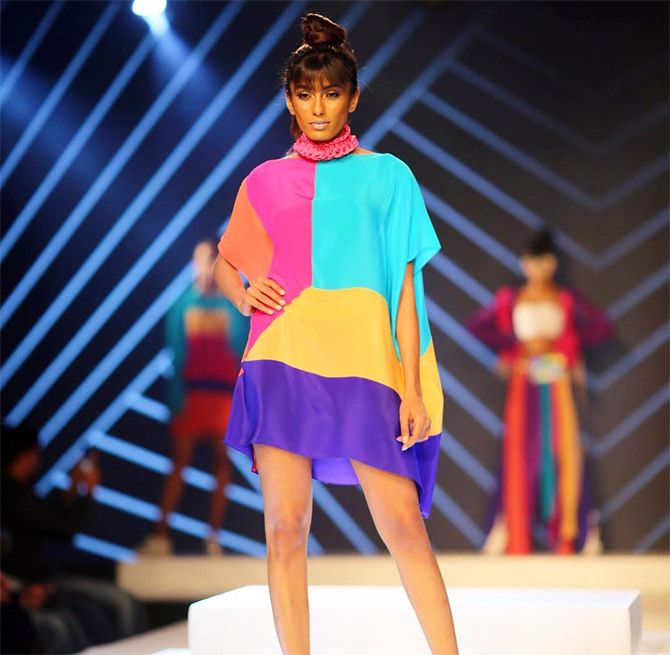 Wendell Rodricks presents The Rainbow Warriors collection at Bangalore Times Fashion Week