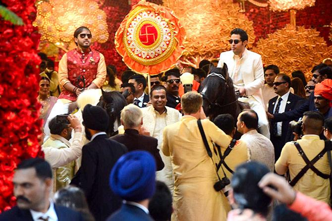 Isha ambani wedding celebrations