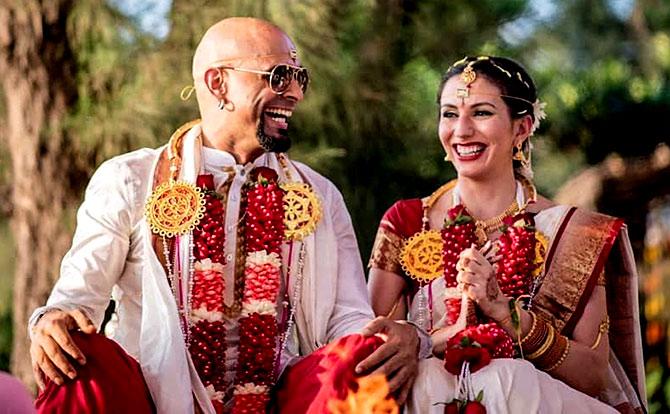 Raghu Ram and Natalie with Rannvijay Singha