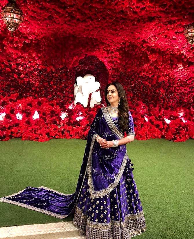 Jeff Latham floral decor for Ambani wedding