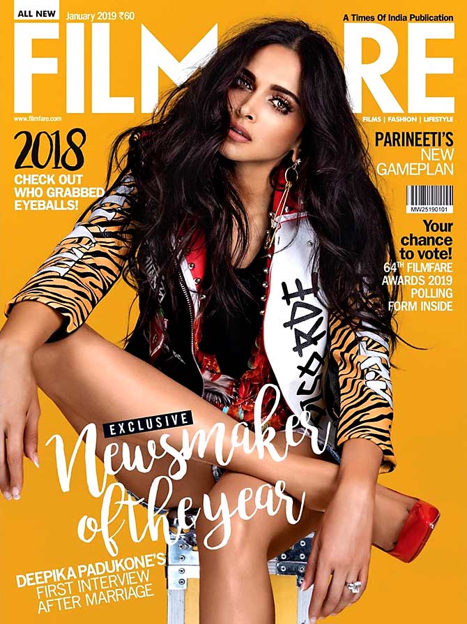 Deepika celebrates her success with a sizzling new cover - Rediff.com ...
