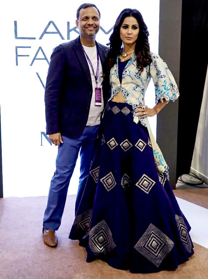 Surveen Chawla Lakme Fashion Week