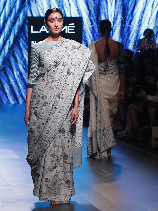 Gaurang Shah's collection at Lakme fashion week summer/resort 2018