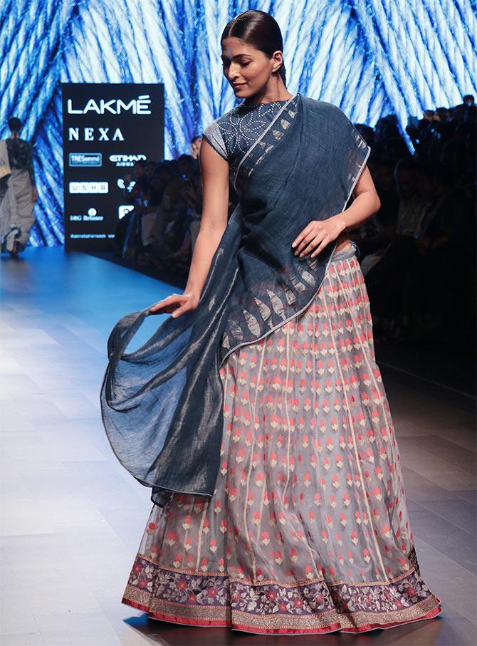 Gaurang Shah's collection at Lakme fashion week summer/resort 2018