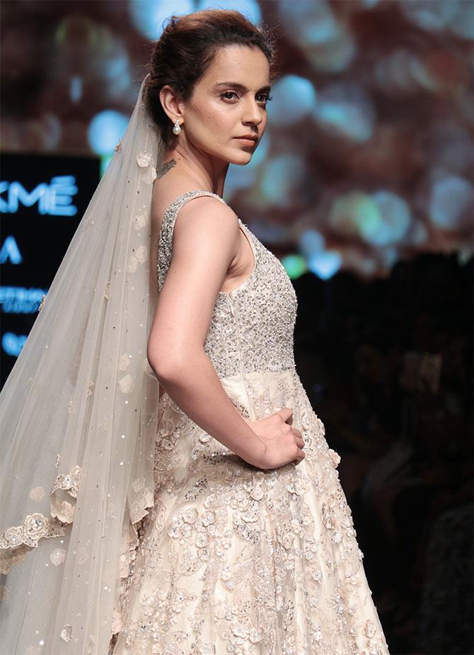 Kangana Ranaut Shyamal Bhumika Wonderland Lakme Fashion Week