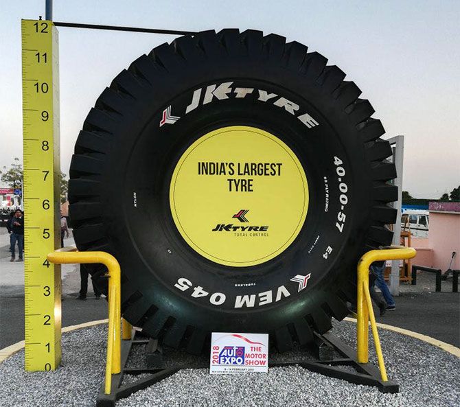 Largest Tyre