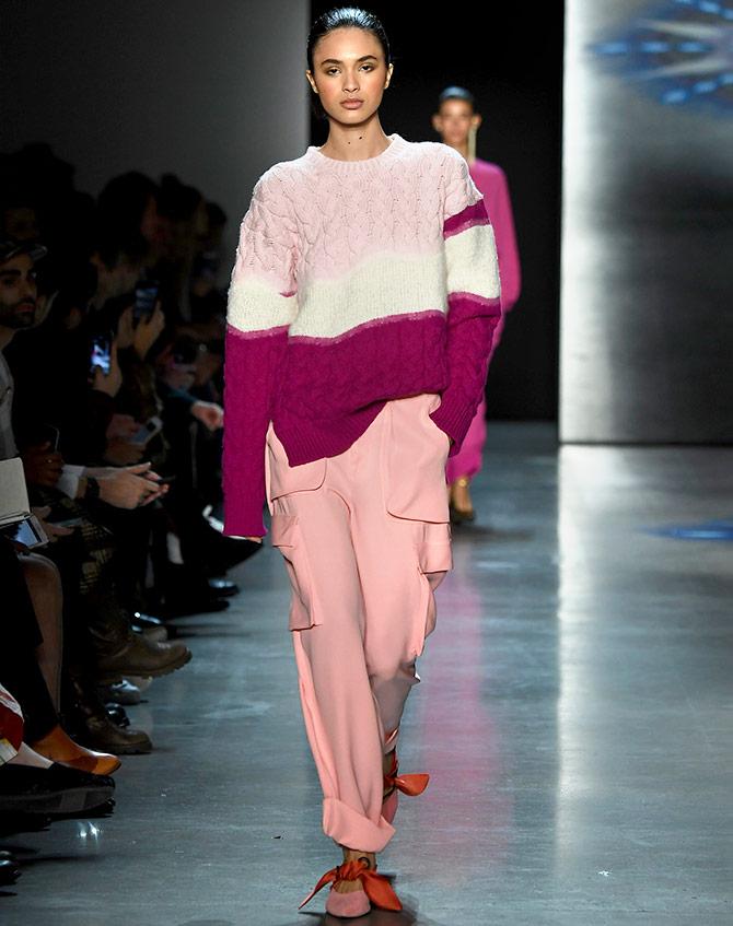 India s Gulabi Gang inspires NYFW collection Rediff