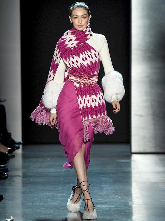 India s Gulabi Gang inspires NYFW collection Rediff