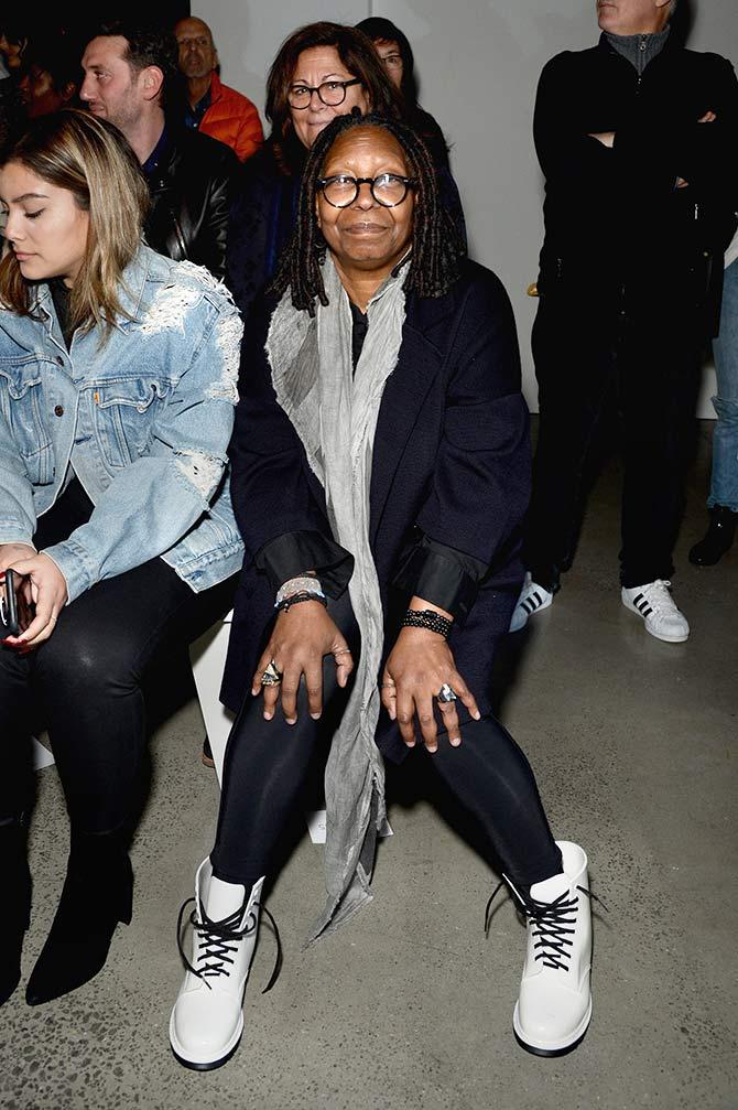 Whoopi at NYFW