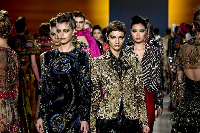 The Indian influence at New York Fashion Week - Rediff.com Get Ahead