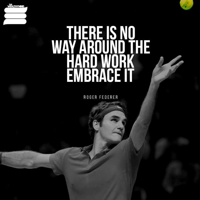 Instagram Inspirational quotes Roger Federeer motivational quotes