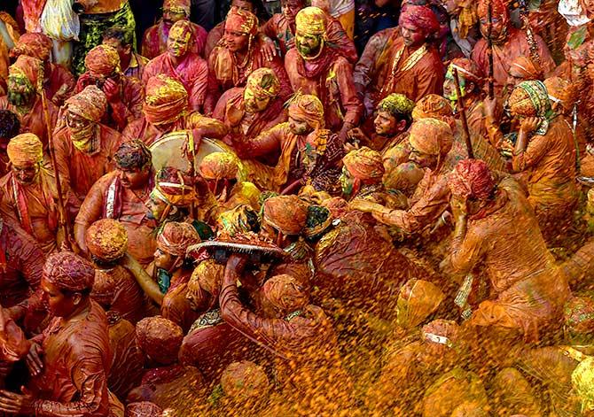 Holi Nandgaon Barsana Vrindavan Brij Mathura