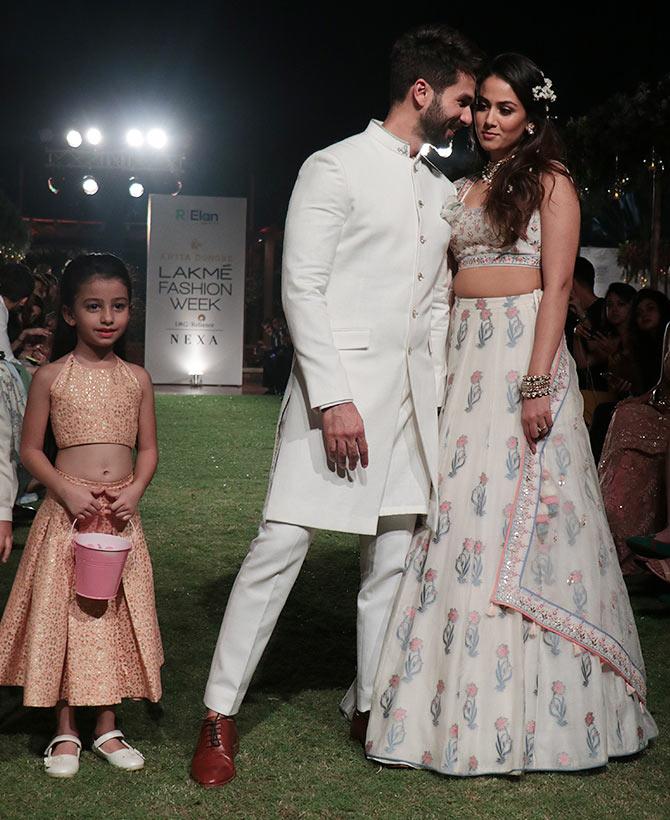 Shahid Kapoor-Mira Rajput Anita Dongre