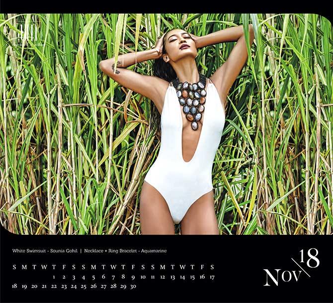 India Intimate Fashion Week  Black Magic calendar