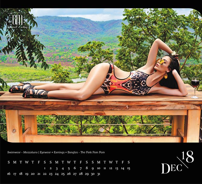 India Intimate Fashion Week  Black Magic calendar