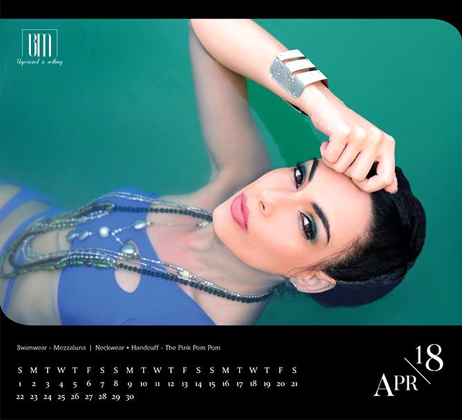 India Intimate Fashion Week  Black Magic calendar