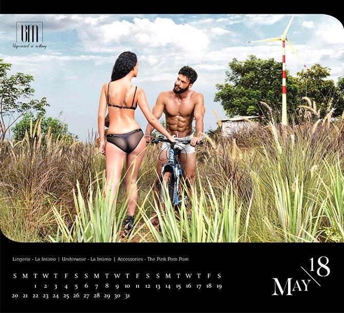 India Intimate Fashion Week  Black Magic calendar