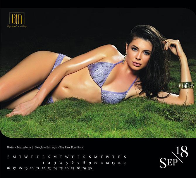 India Intimate Fashion Week  Black Magic calendar