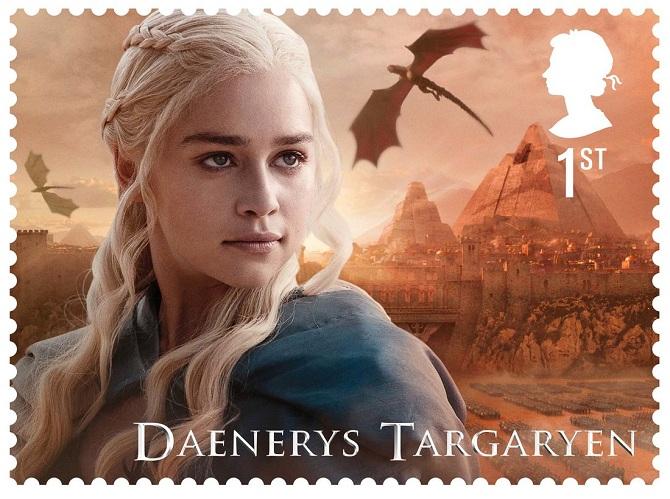 Royal Mail Game of Thrones stamps