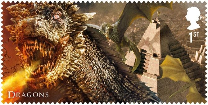 Royal Mail Game of Thrones stamps