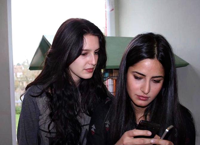 Isabelle and Katrina Kaif