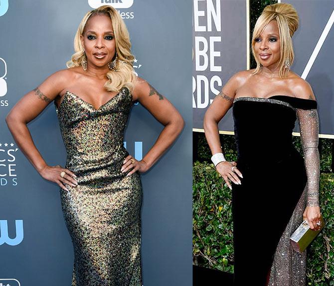 Mary J Blige red carpet