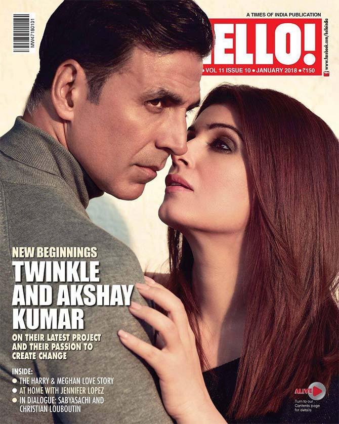 Akshay Kumar and Twinkle Khanna