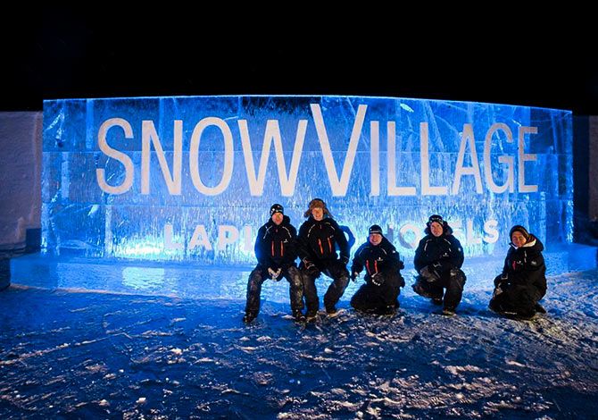 Game of Thrones Ice Hotel Snow Village Lapland Finland