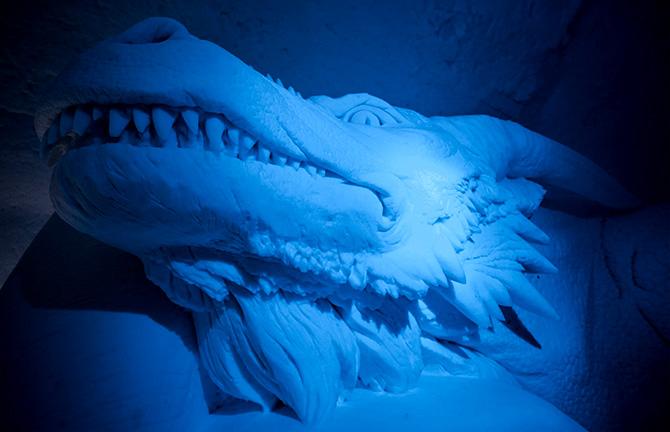 Game of Thrones Ice Hotel Snow Village Lapland Finland