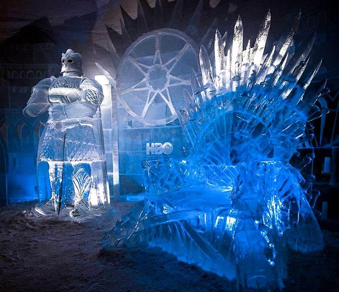 Game of Thrones Ice Hotel Snow Village Lapland Finland