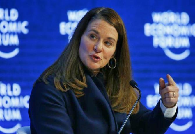 Melinda Gates WEF Davos