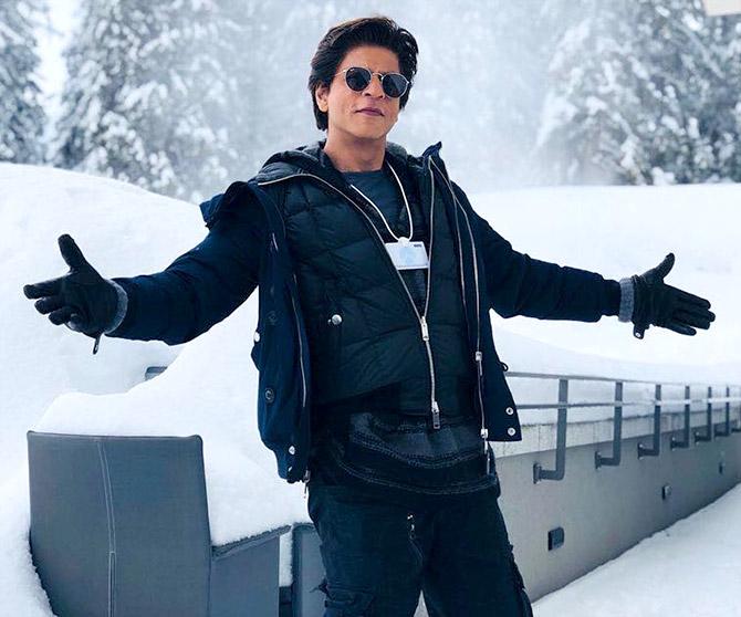 Shah Rukh Khan Davos