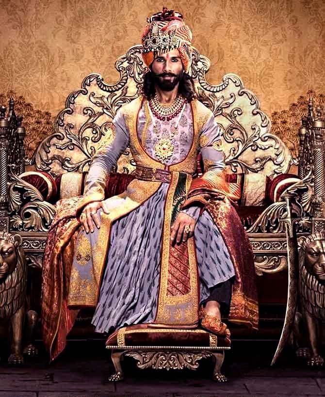 How we designed Deepika, Ranveer, Shahid's Padmaavat costumes - Rediff