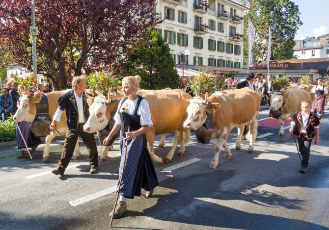 Unspunnen Festuival Interlaken Switzerland