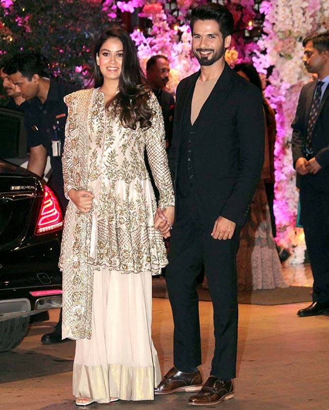 Mira and Shahid Kapoor