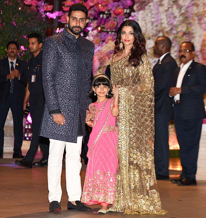 Abhishek and Aishwarya Rai Bachchan