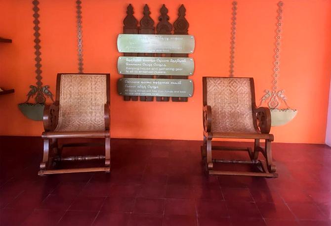 Paati veedu: waiting area