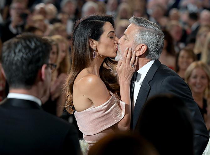 Amal and George Clooney