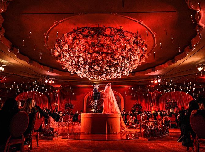Inside Kat Von D and Leafer Seyer's goth-themed wedding