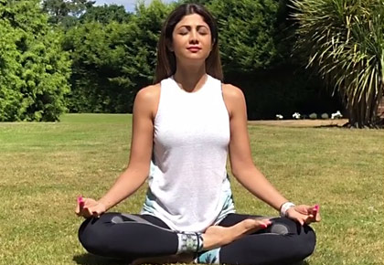 How yoga changed Shilpa Shetty&#39;s life - Rediff.com Get Ahead
