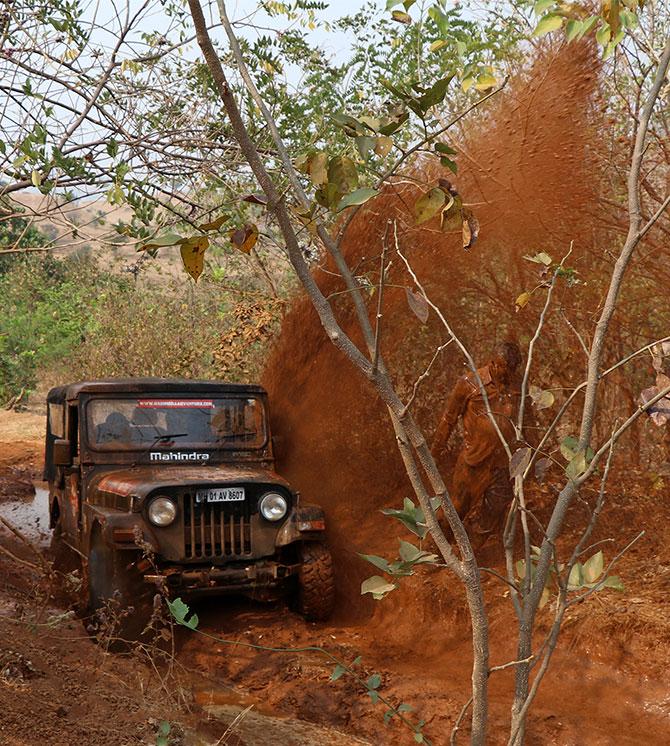 Mahindra Off-road training