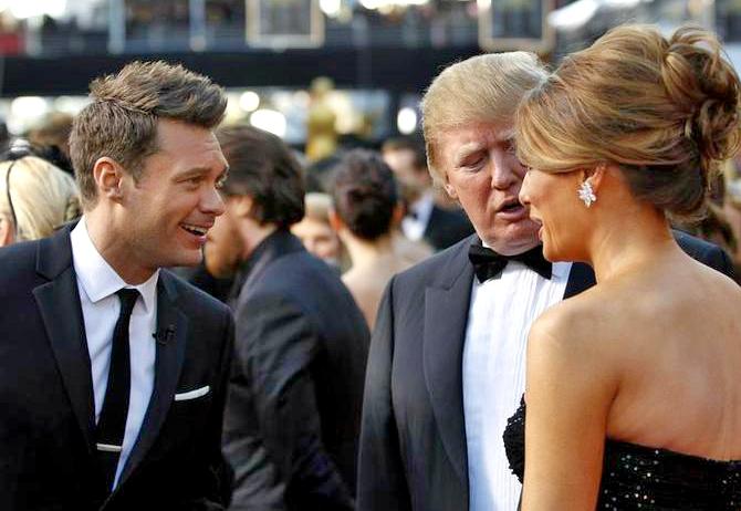 Ryan Seacrest Oscars red carpet