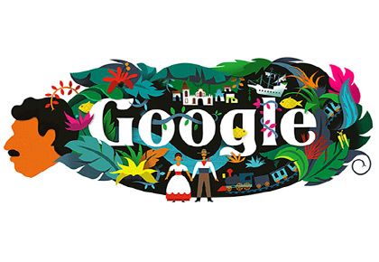 google doodles gabriel garcia marquez