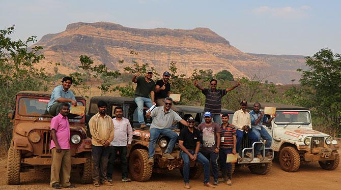 Mahindra Off-road training