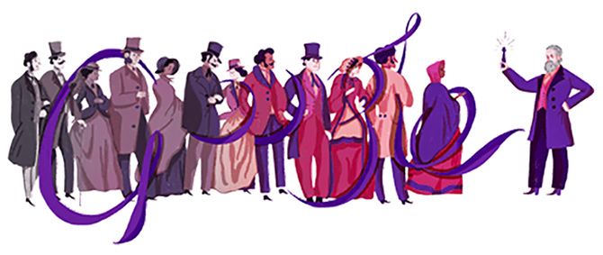 Google doodles chemist Sir William Henry Perkin