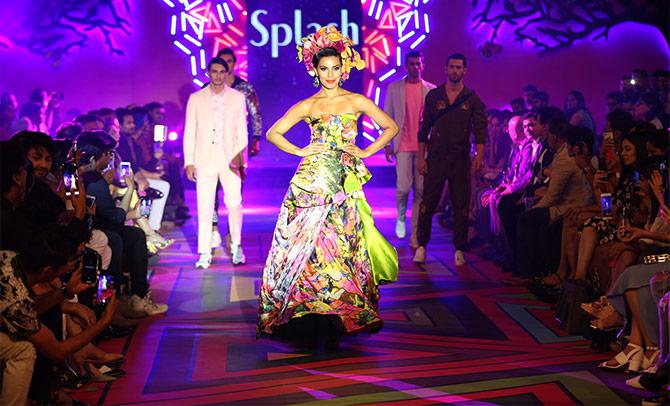 Splash fashion show