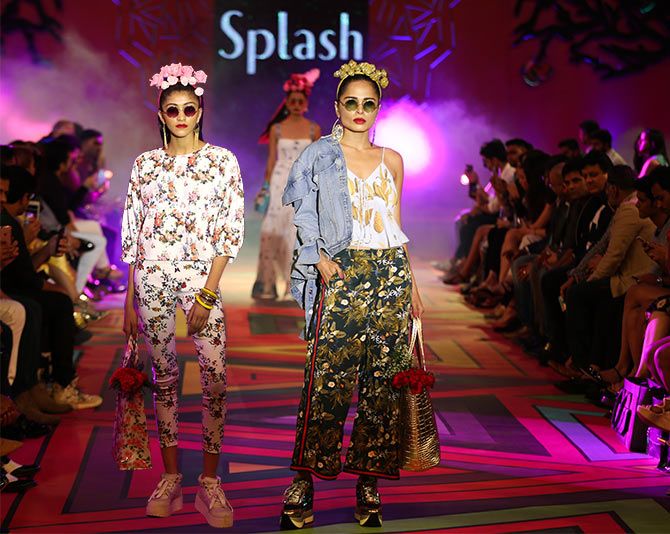 Splash fashion show
