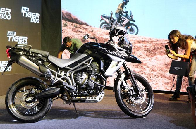 Triumph Tiger 800 bike launch