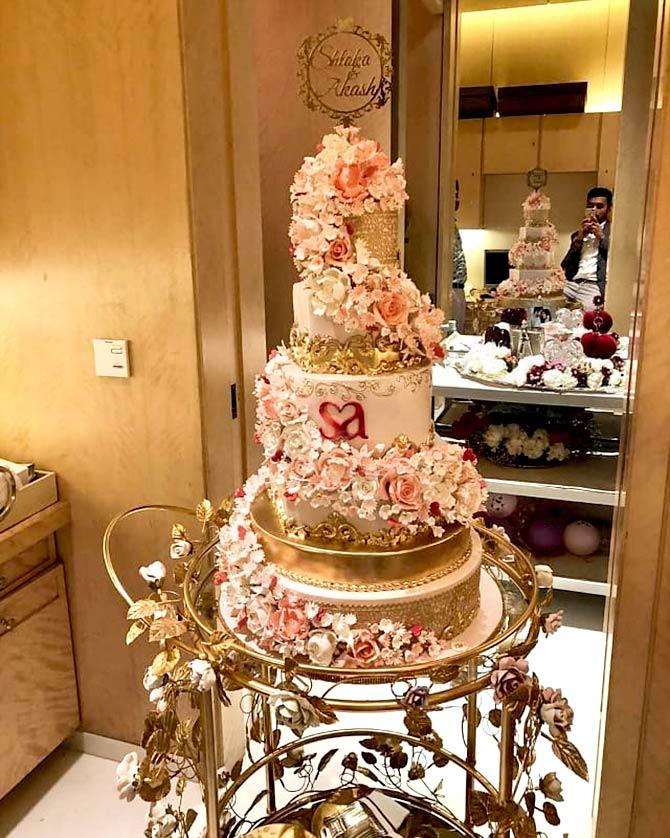 The baker who created Akash Ambani's stunning engagement cake - Rediff.com